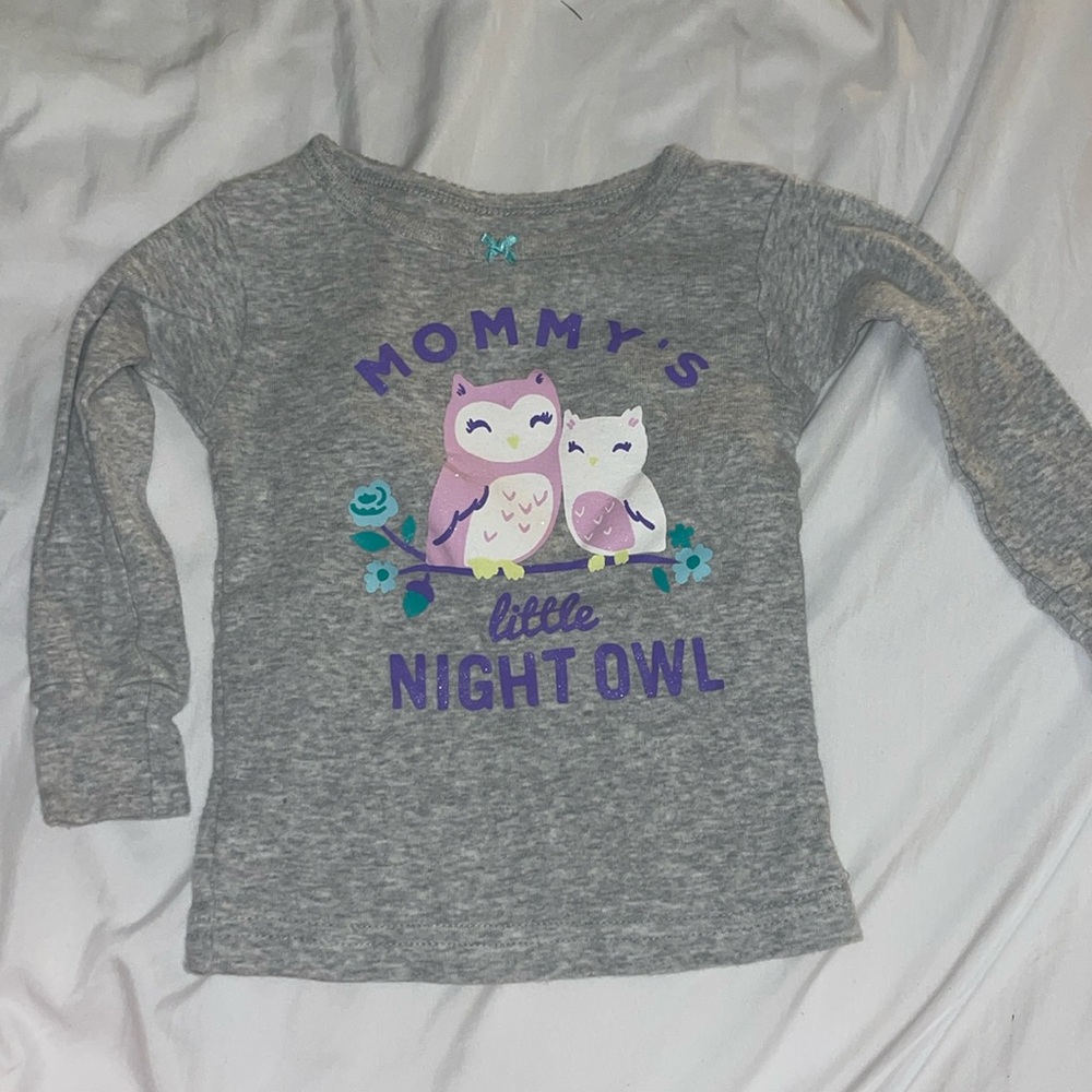 Carters 12m pajamas top